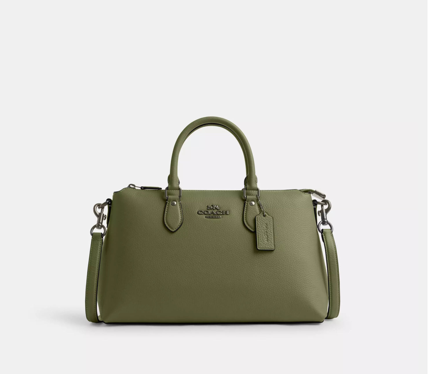 Coach large satchel deals