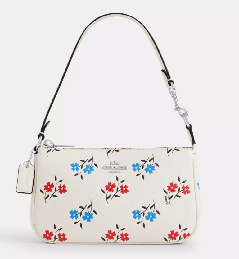 NWT Coach Nolita 19 Shoulder bag/Wristlet with Floral Print