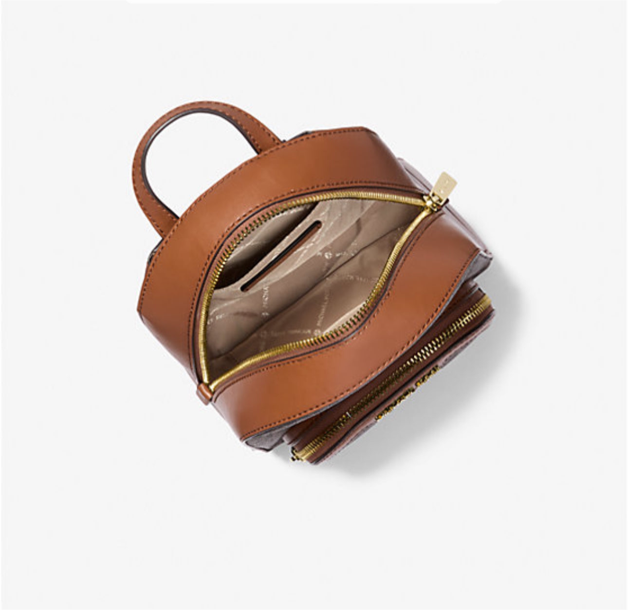 NWT Michael Kors Jaycee XS Mini Convertible Zip Pocket Backpack/Crossbody