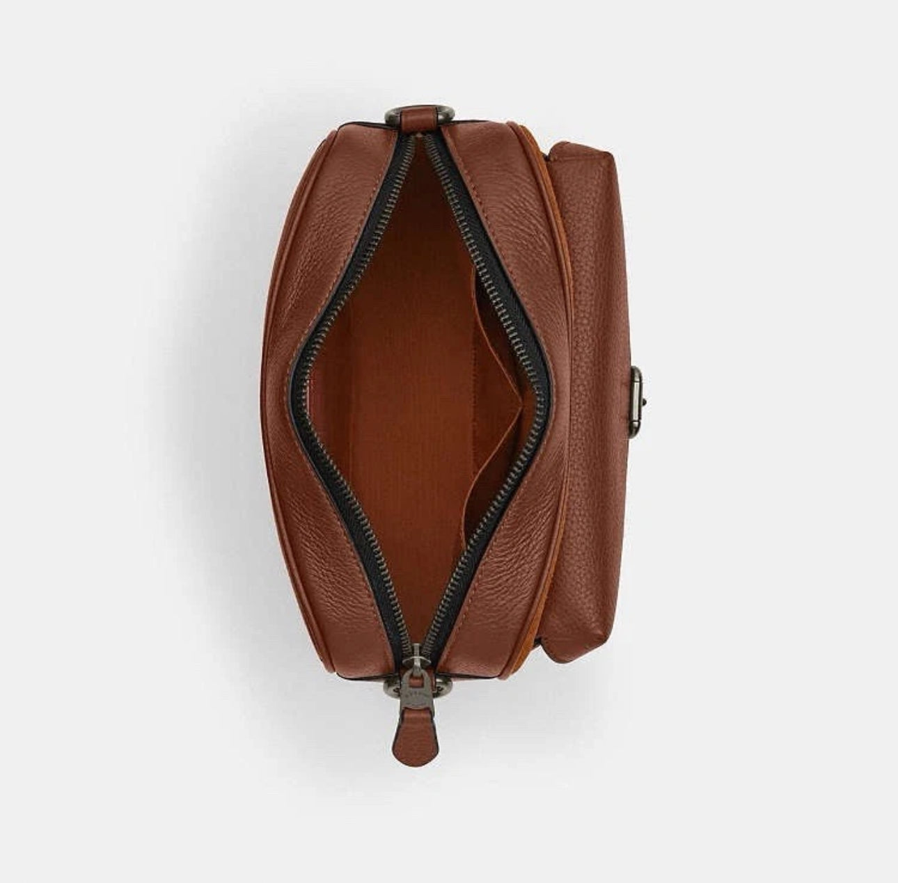 NWT Coach Warner Crossbody Bag In Signature Suede & Leather