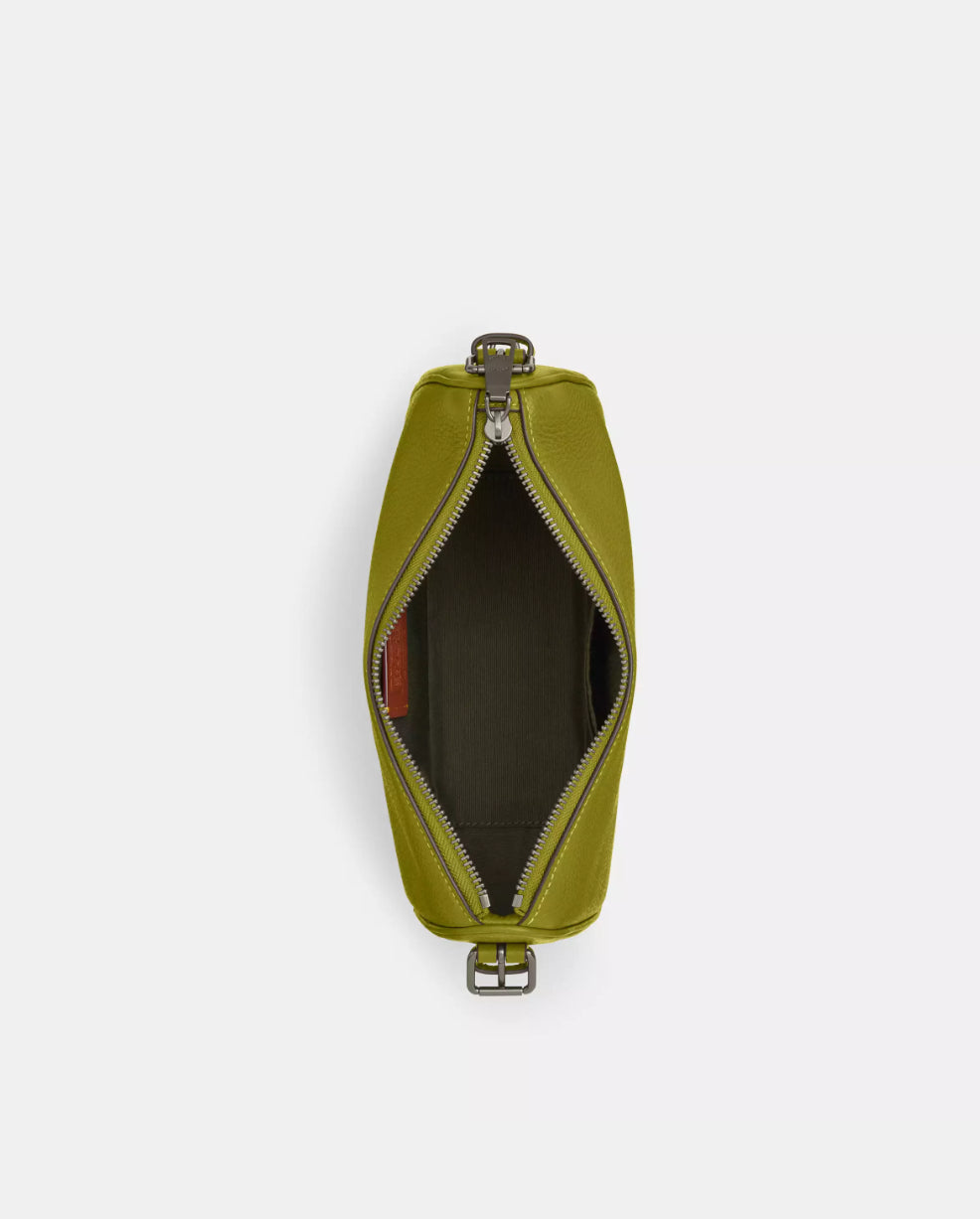NWT Coach Leather Kailey Shoulder Bag In Bright Olive