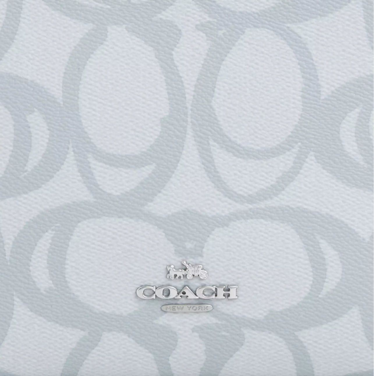 NWT Coach Slim Crossbody Bag In Sketch Signature Canvas