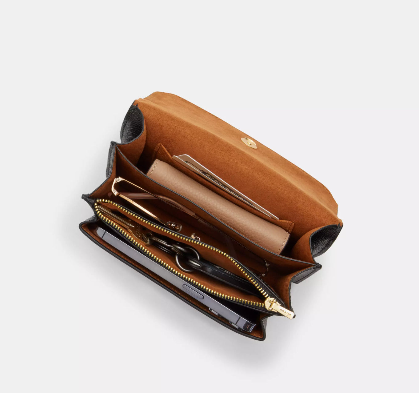 NWT Coach Mini Klare Crossbody In Signature Canvas & Leather