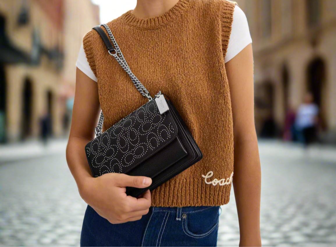 NWT Coach Klare Crossbody Bag With Signature Rivets
