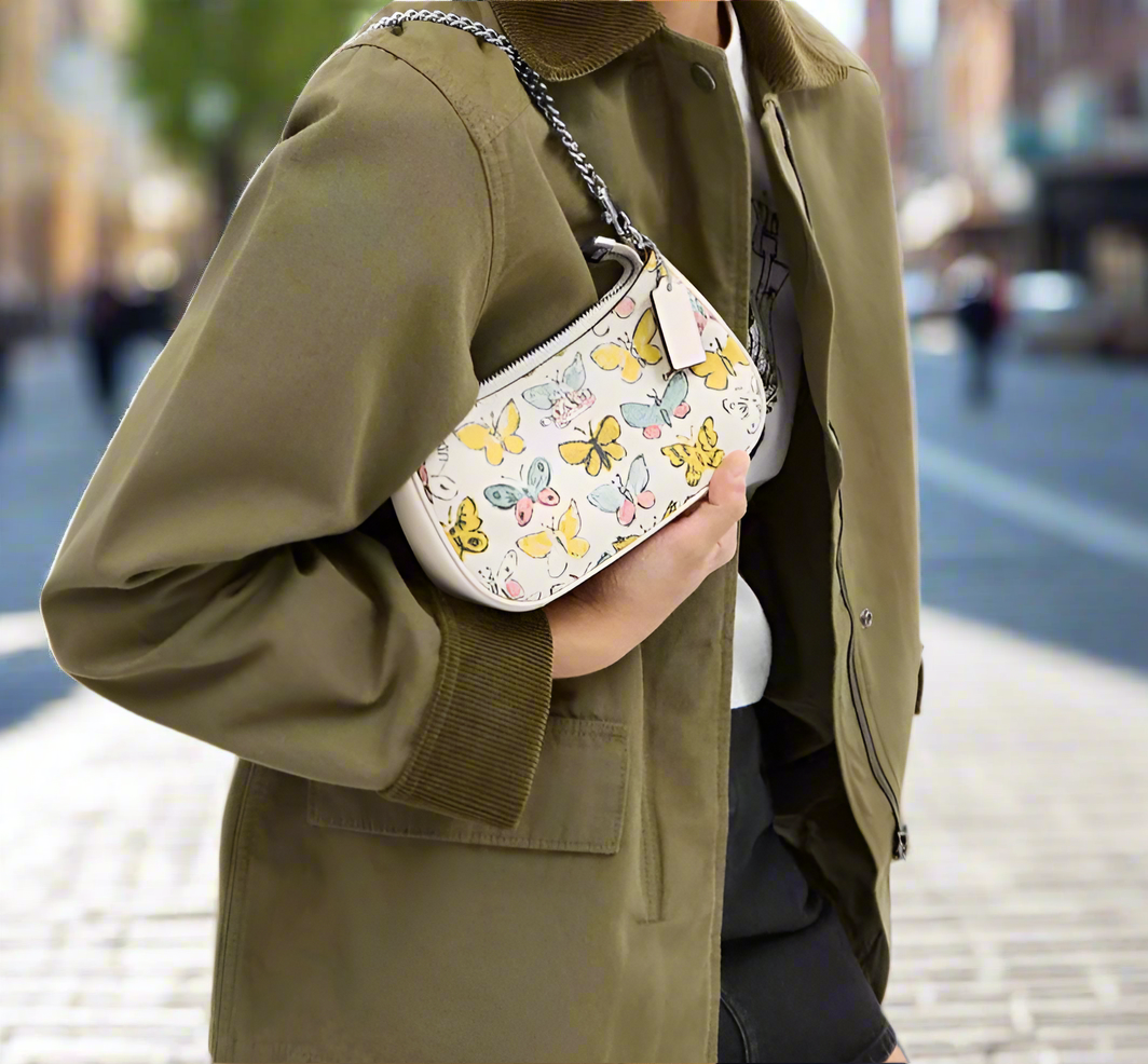 NWT Teri Mini Crossbody Bag With Butterfly Print