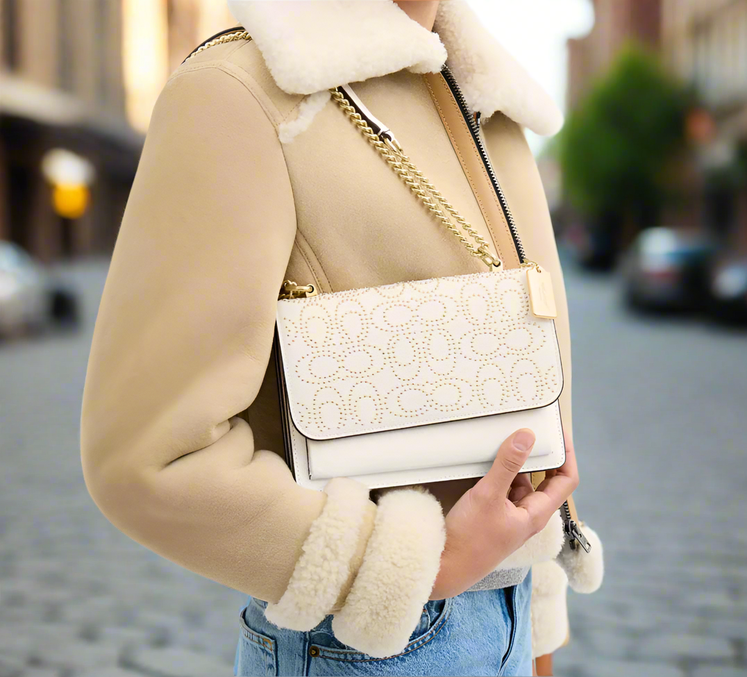 NWT Coach Klare Crossbody Bag With Signature Rivets