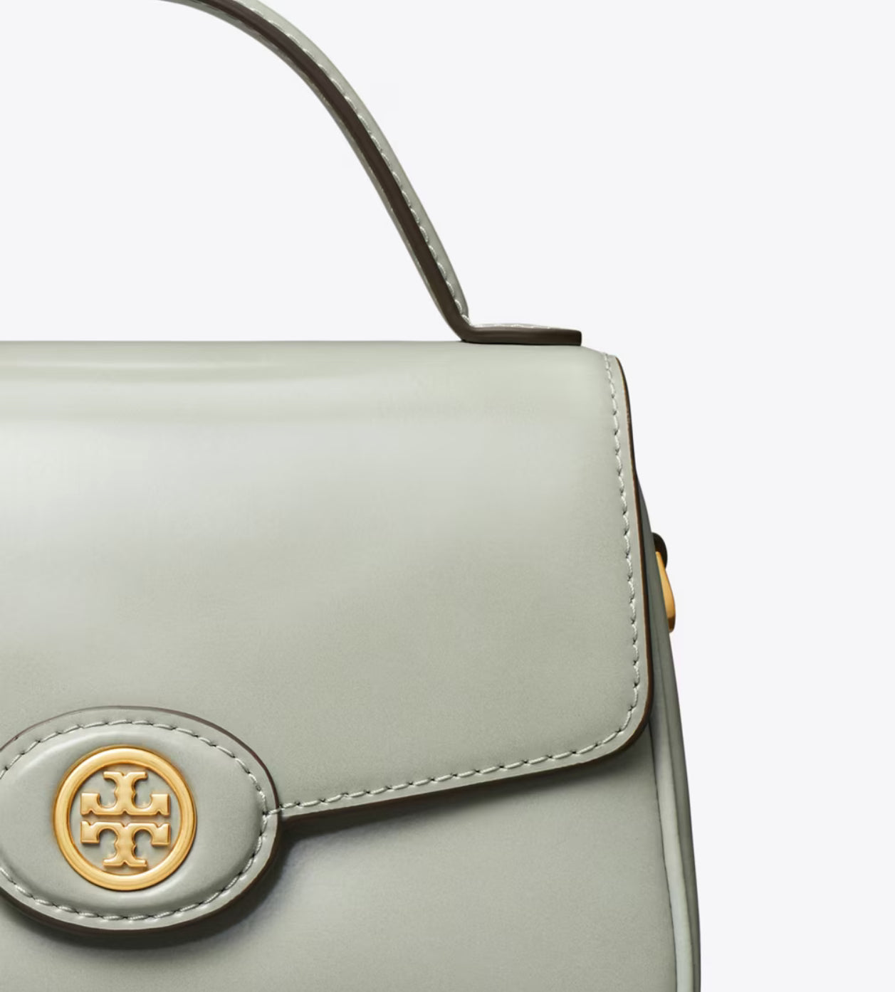 NWT Tory Burch Robinson Spazzolato Small Top Handle Leather Bag