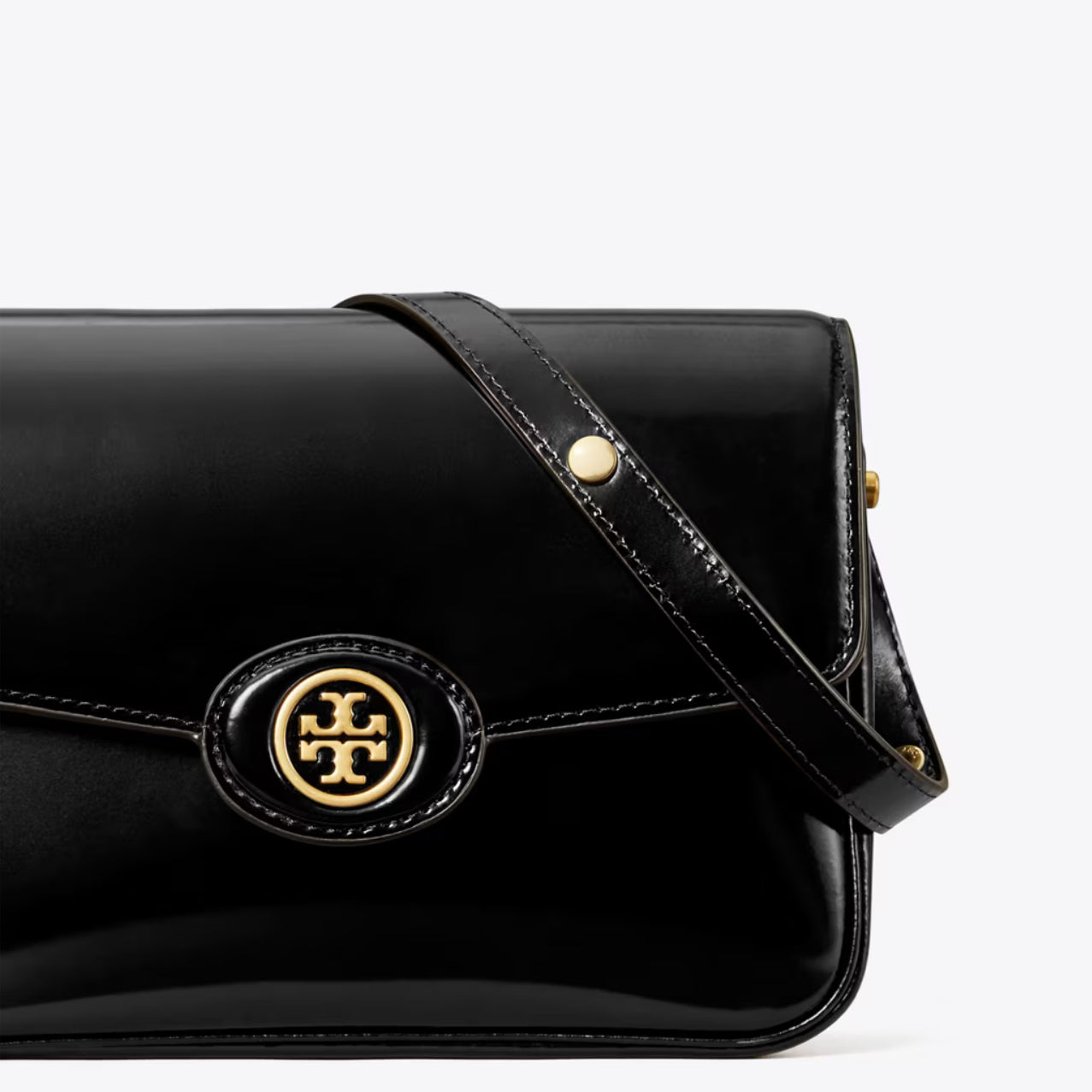 NWT Tory Burch Medium Robinson Spazzolato Convertible Shoulder Bag With Dust Bag