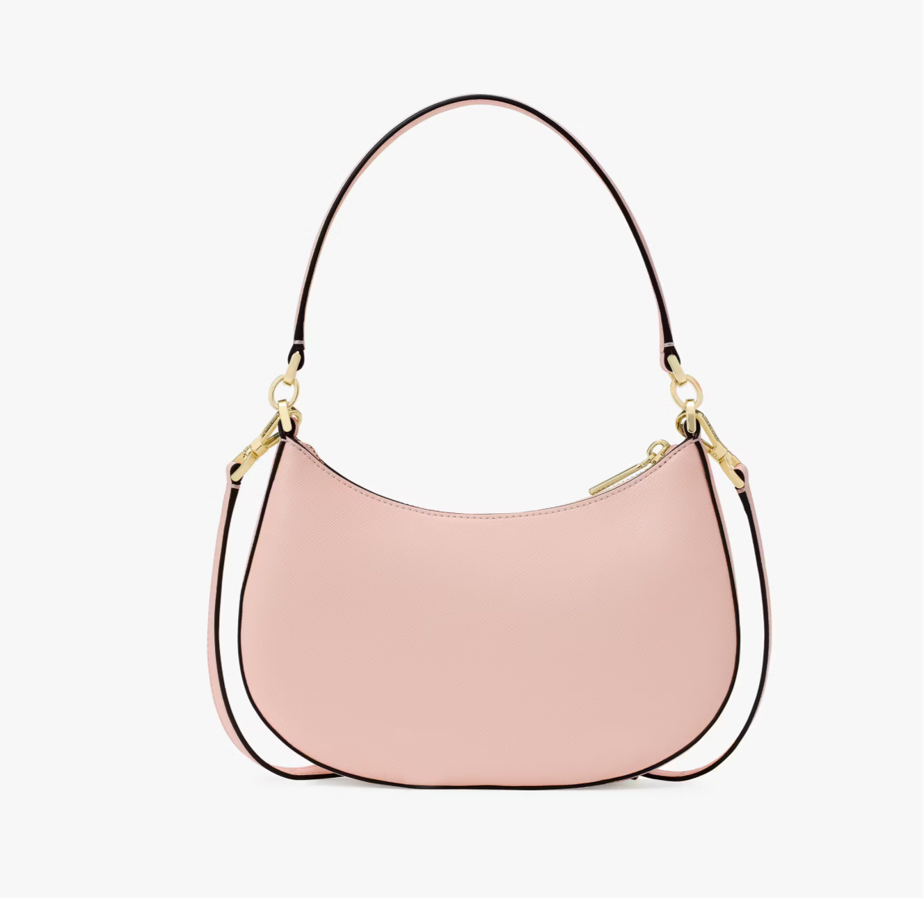 NWT Kate Spade Paige Convertible Medium Leather Crossbody In Rose Smoke
