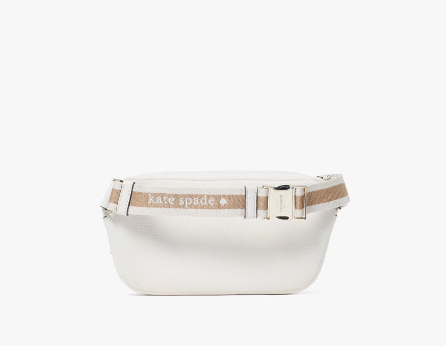 NWT Kate Spade Emma Leather Belt Bag In Parchment