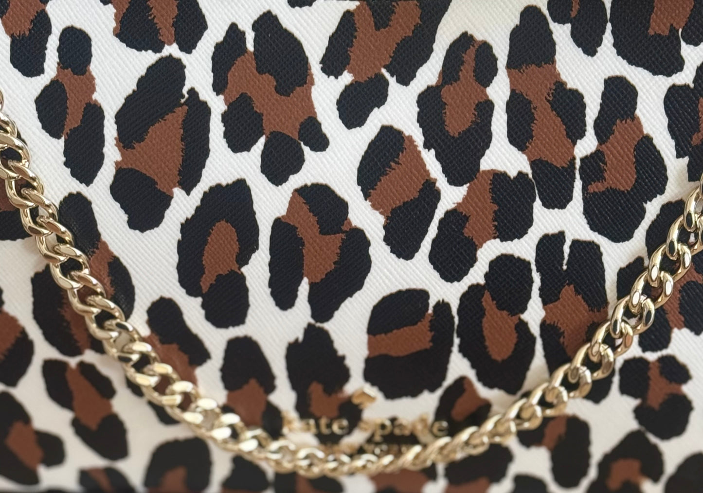 NWT Kate Spade Madison KH460 Convertible Crossbody Leopard Print