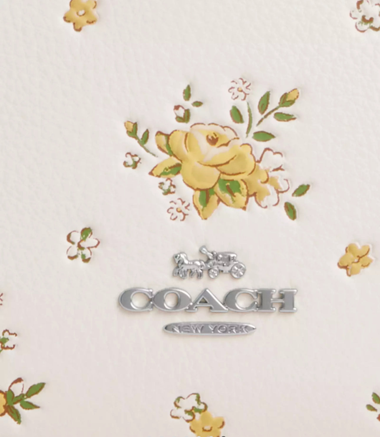 NWT Coach Slim Crossbody Bag With Floral Print