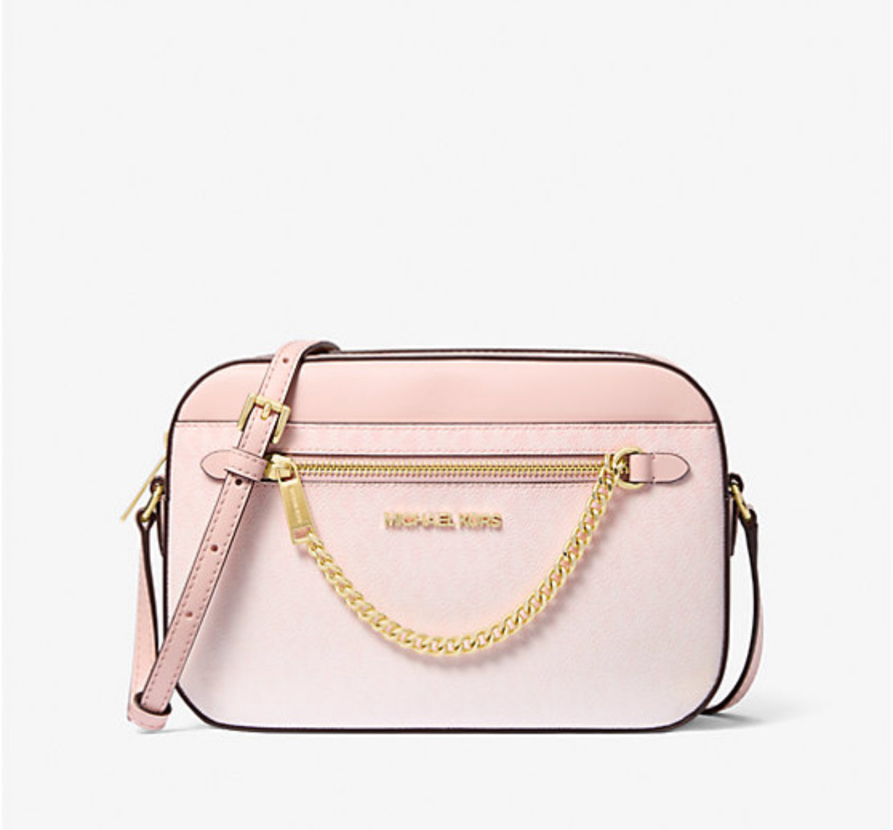 NWT Michael Kors Jet Large Ombré Signature Logo Crossbody Bag NWT Michael Kors Jet Large Ombré Signature Logo Crossbody Bag