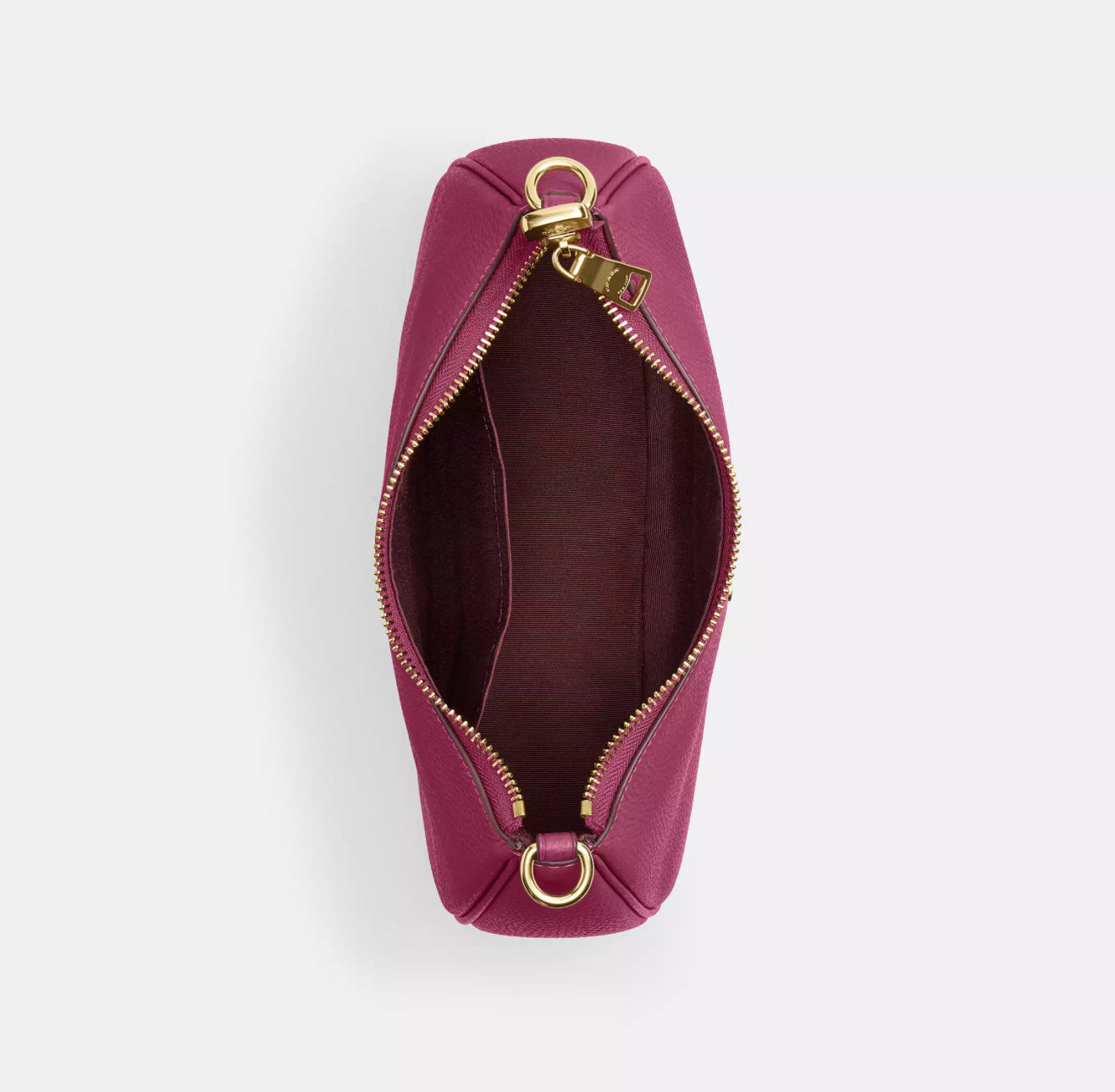 NWT Coach Teri Shoulder/ Crossbody Bag With Bow Charm In Pink