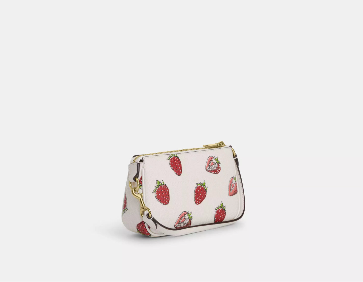NWT Coach Nolita 19 Shoulder bag/Wristlet with Strawberry Print