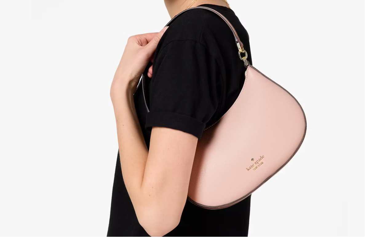 NWT Kate Spade Paige Convertible Medium Leather Crossbody In Rose Smoke