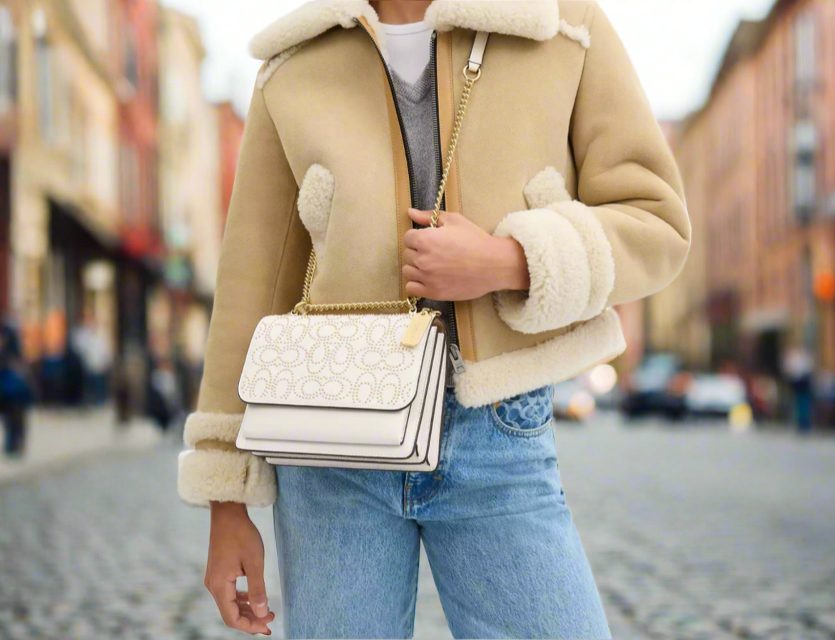 NWT Coach Klare Crossbody Bag With Signature Rivets
