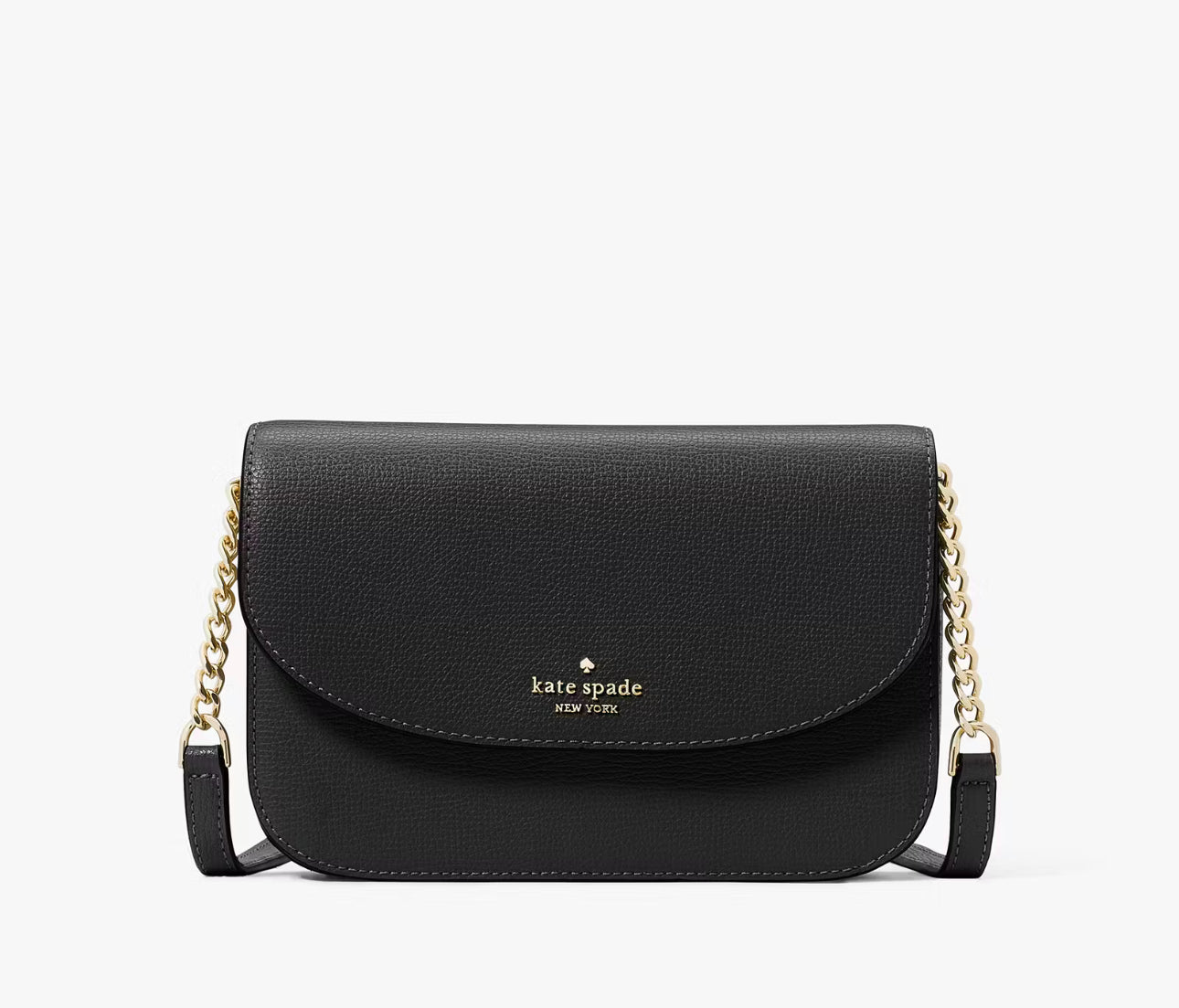 NWT Kate Spade Kristi Crossbody Leather Bag In Black