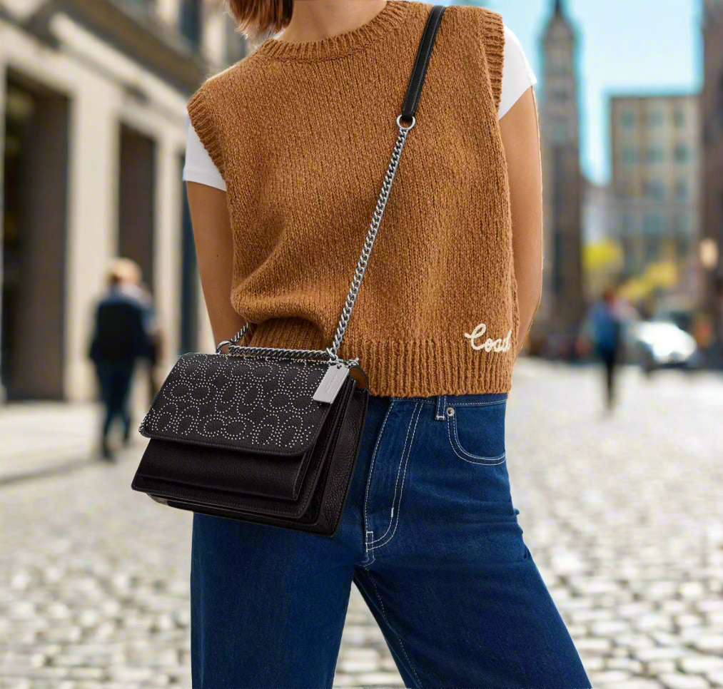 NWT Coach Klare Crossbody Bag With Signature Rivets
