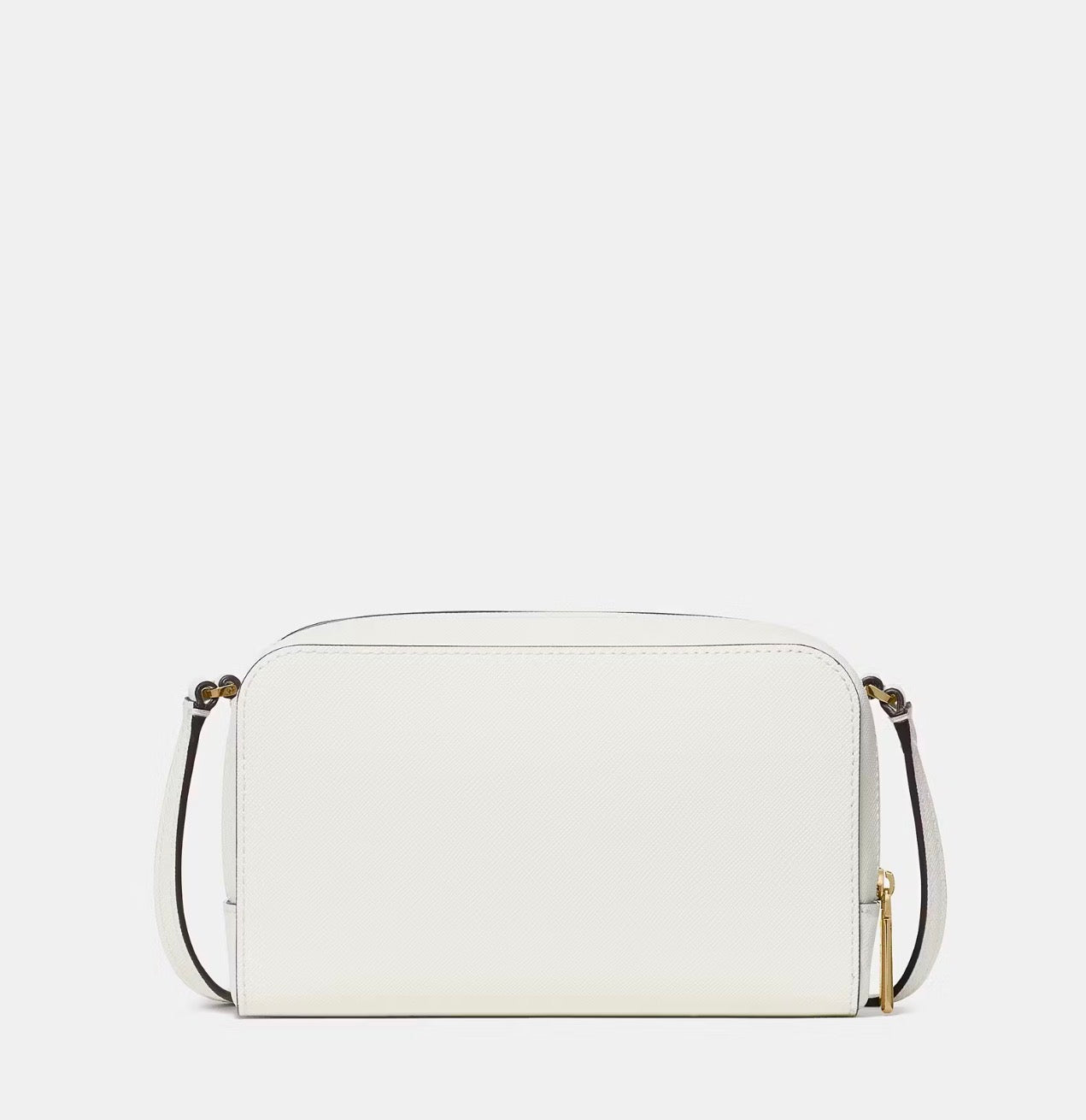 NWT Kate Spade Staci Dual Zip Around Mini Crossbody In Meringue
