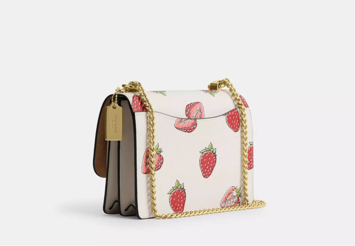 NWT Coach Klare Crossbody With Strawberry Print