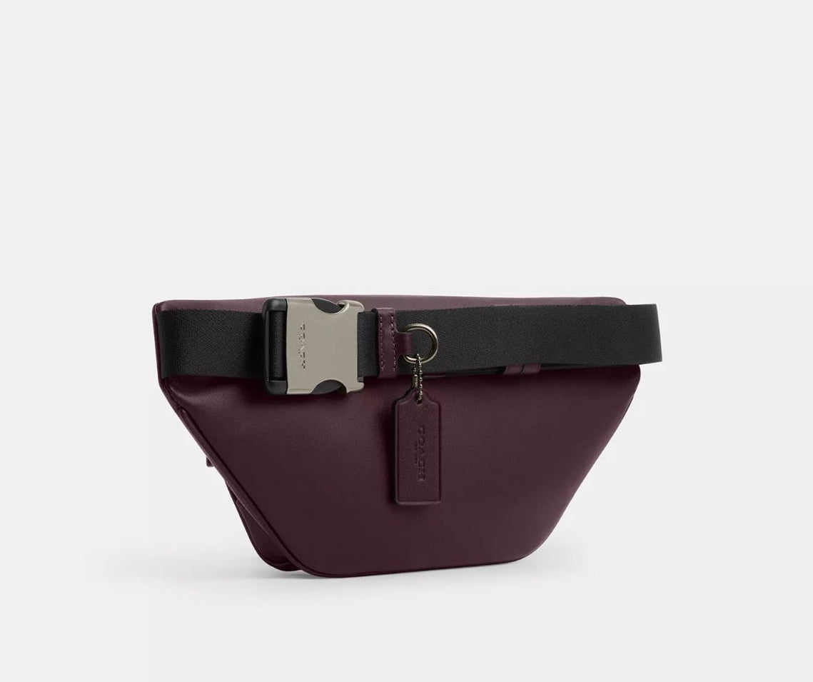 NWT Coach Racer Small Belt Bag Sling Bag In Signature Canvas