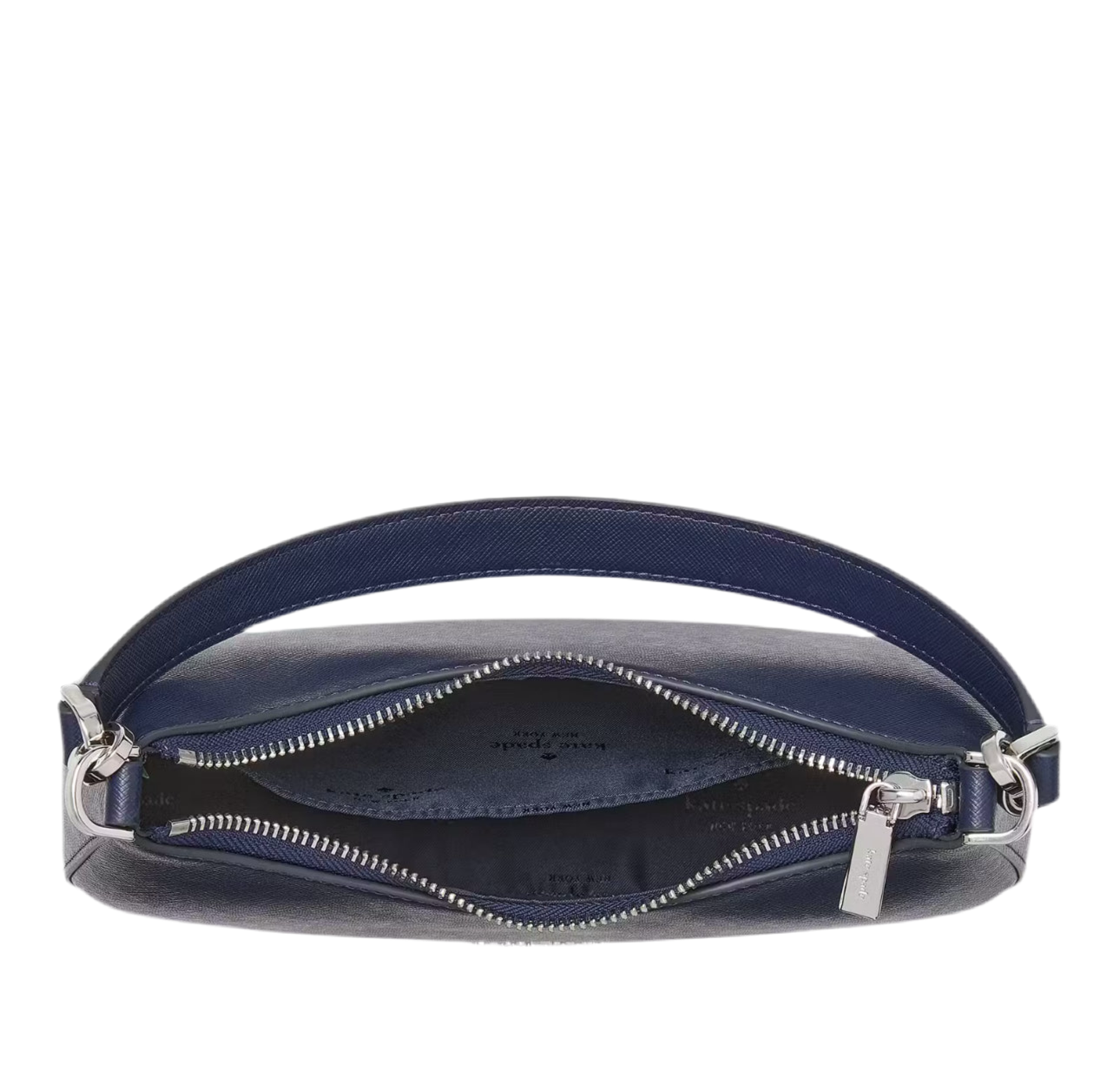 NWT Kate Spade Paige Convertible Medium Leather Crossbody In Navy