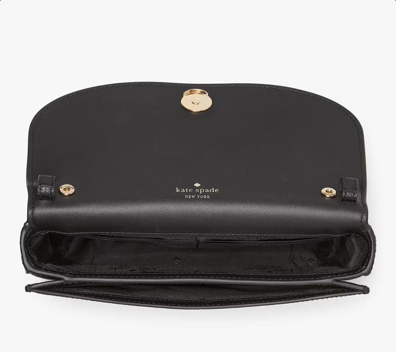NWT Kate Spade Kristi Crossbody Leather Bag In Black