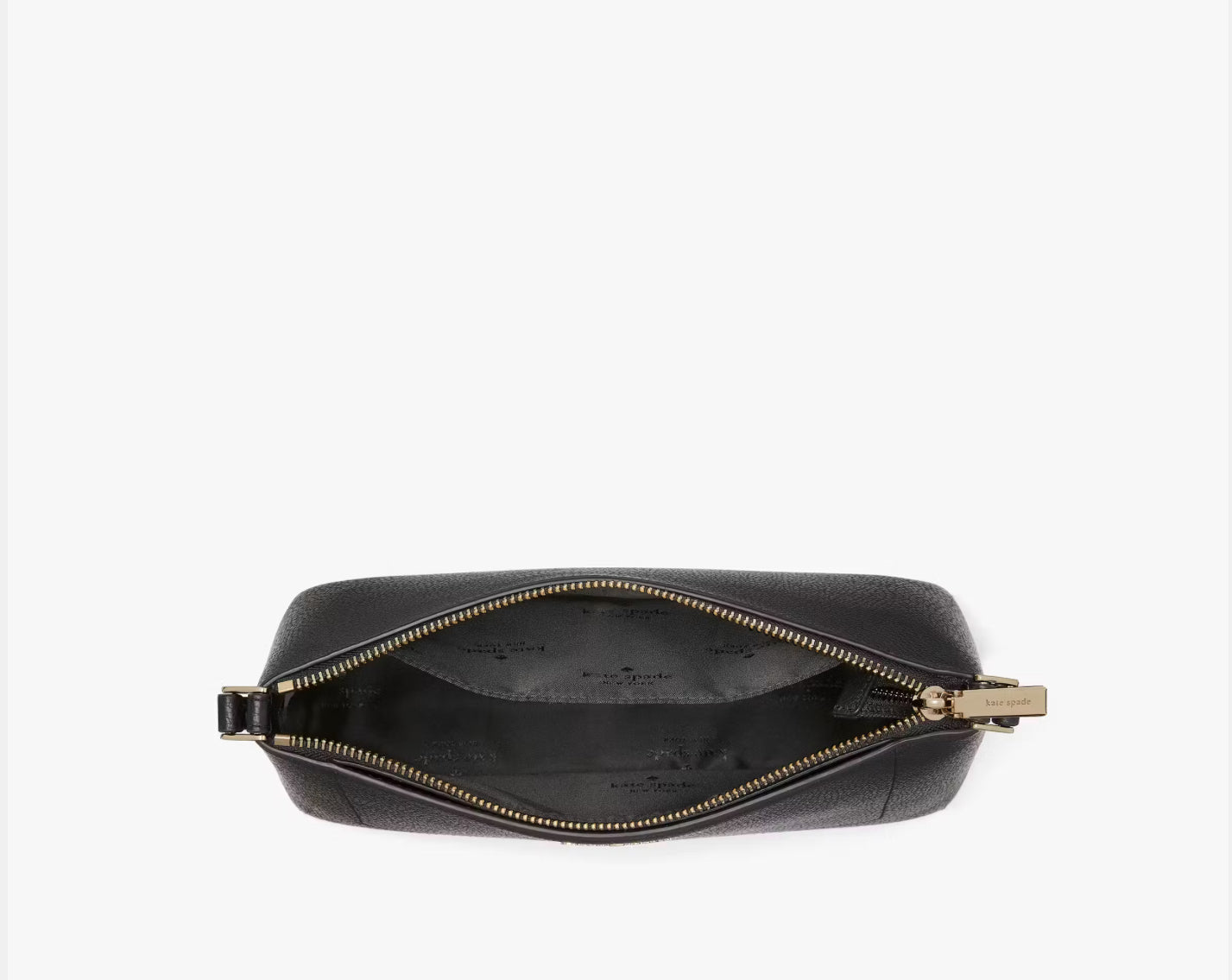 NWT Kate Spade Leila Medium Crossbody Leather Bag KG464-Black