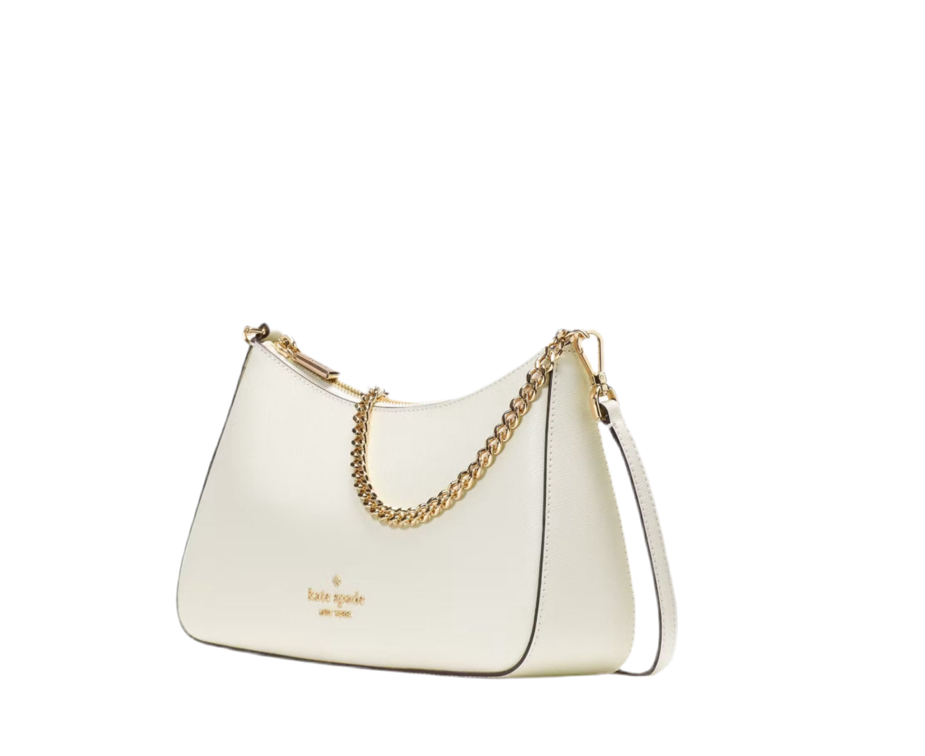 NWT Kate Spade Margot Convertible Crossbody Leather Bag In Meringue