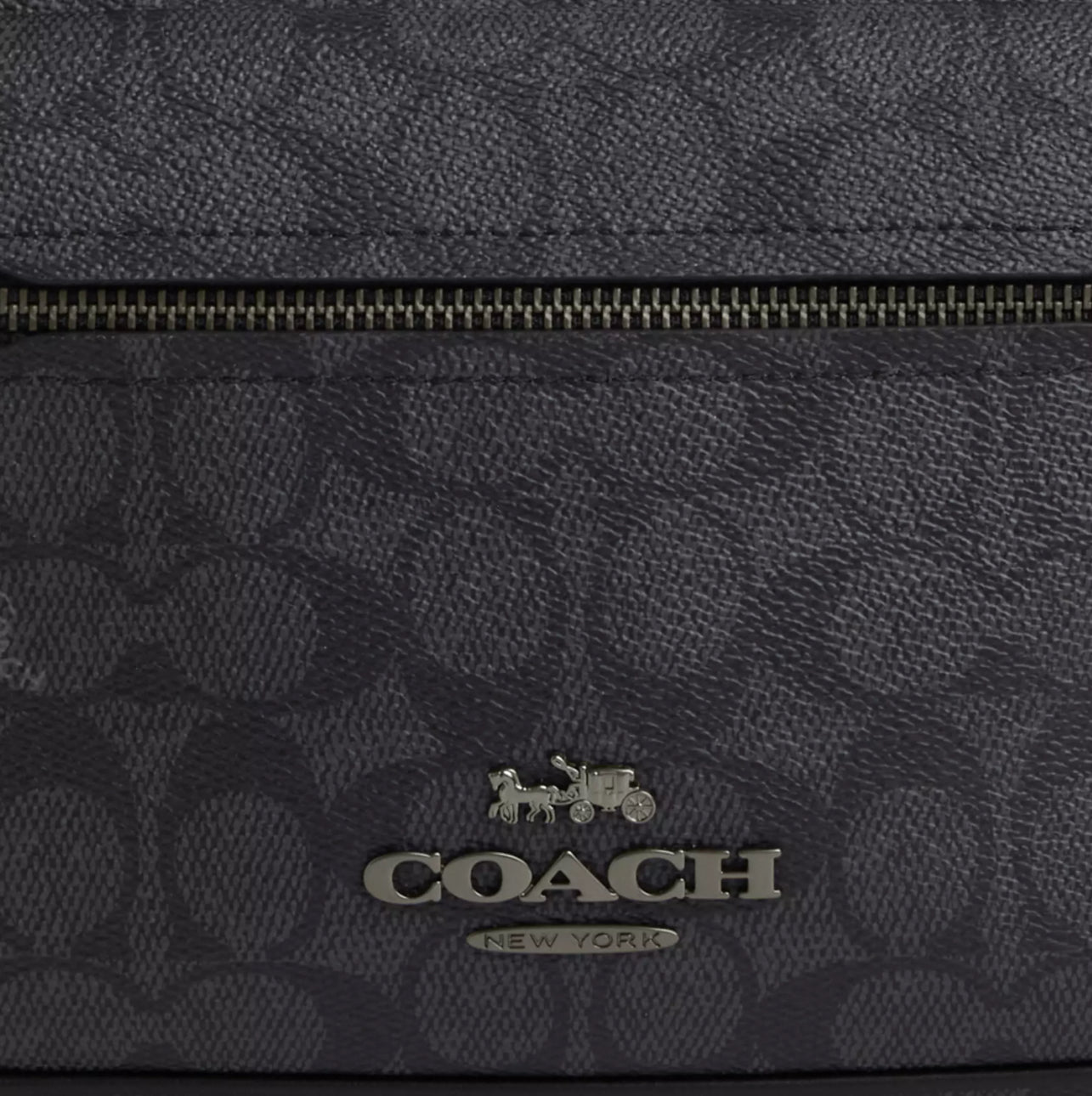 NWT Coach Unisex Elias Crossbody Bag In Signature Canvas & Leather