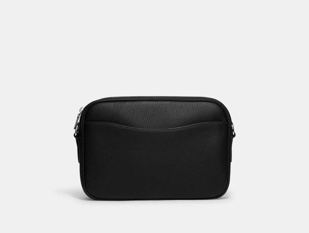 NWT Coach Unisex Elias Crossbody Leather Bag Black