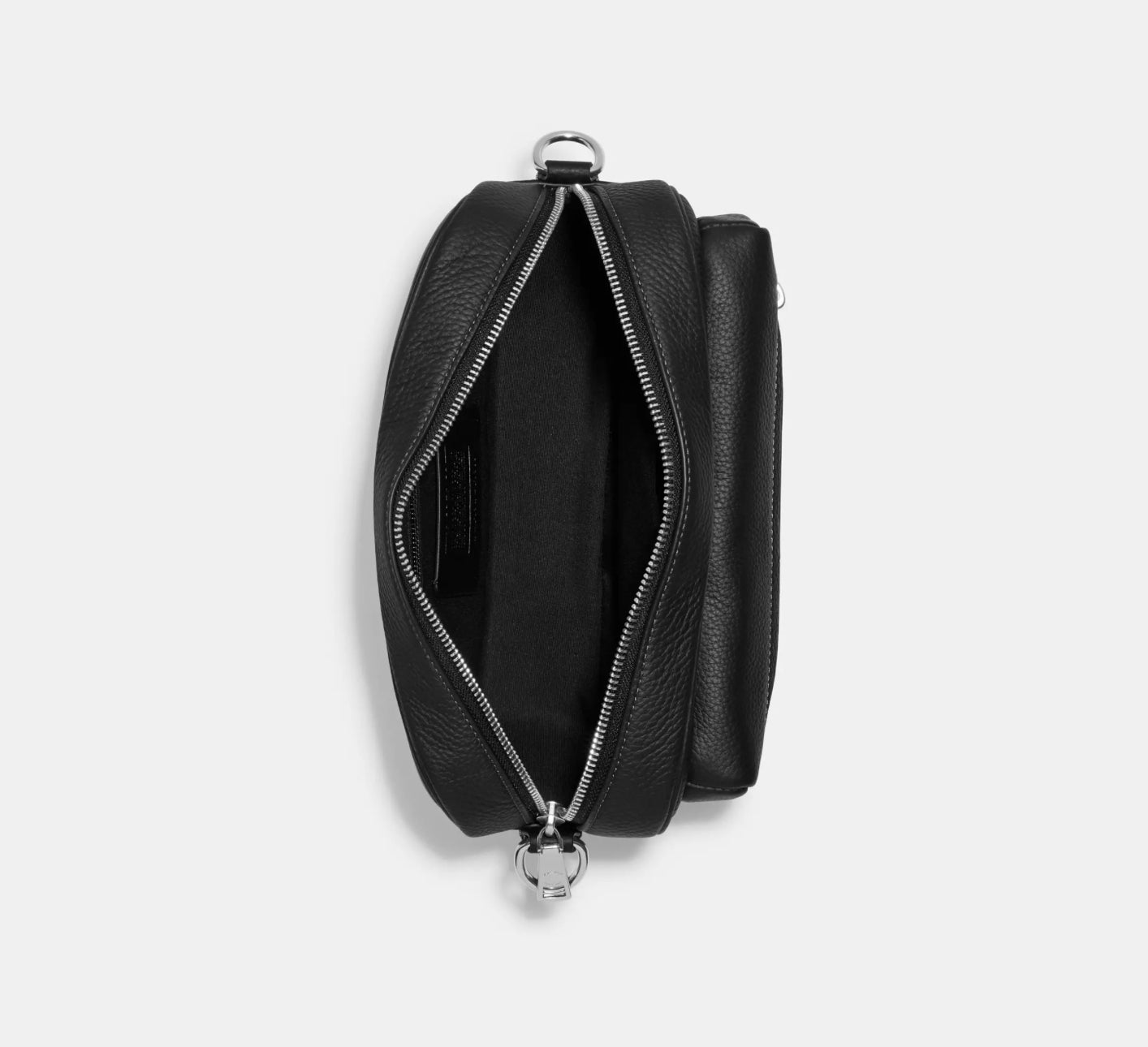 NWT Coach Unisex Elias Crossbody Leather Bag Black