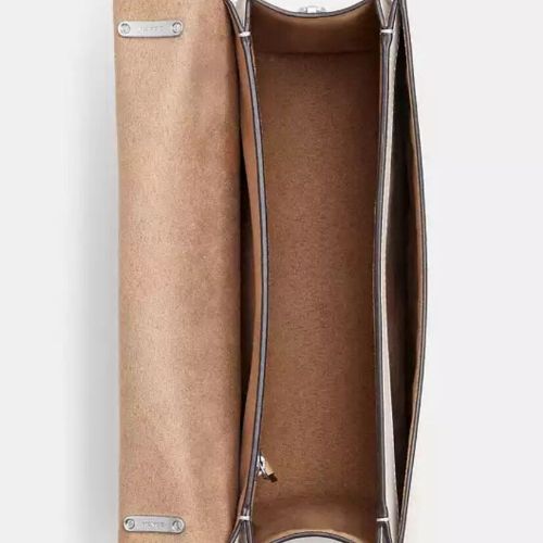 NWT Coach Large Morgan Square Crossbody Leather Bag- CM090 - White