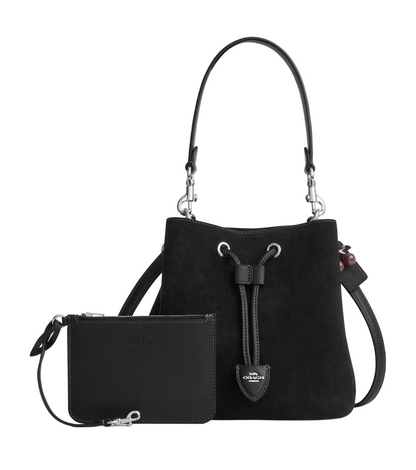 NWT Coach Rowan Bucket Bag With Cherry Charm