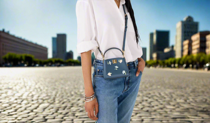 NWT Kate Spade Phoebe Floral Applique Mini Top Handle Crossbody