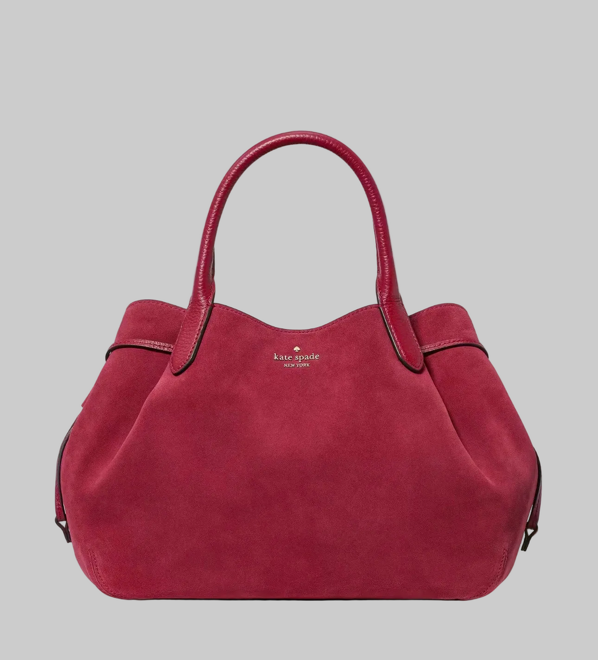 NWT Kate Spade Large Dumpling Satchel In Red