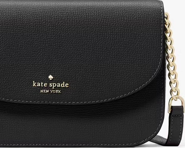 NWT Kate Spade Kristi Crossbody Leather Bag In Black