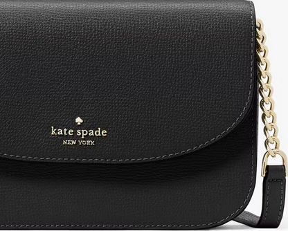NWT Kate Spade Kristi Crossbody Leather Bag In Black