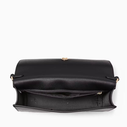 NWT Kate Spade Madison Willow Medium Convertible Crossbody Bag In Black