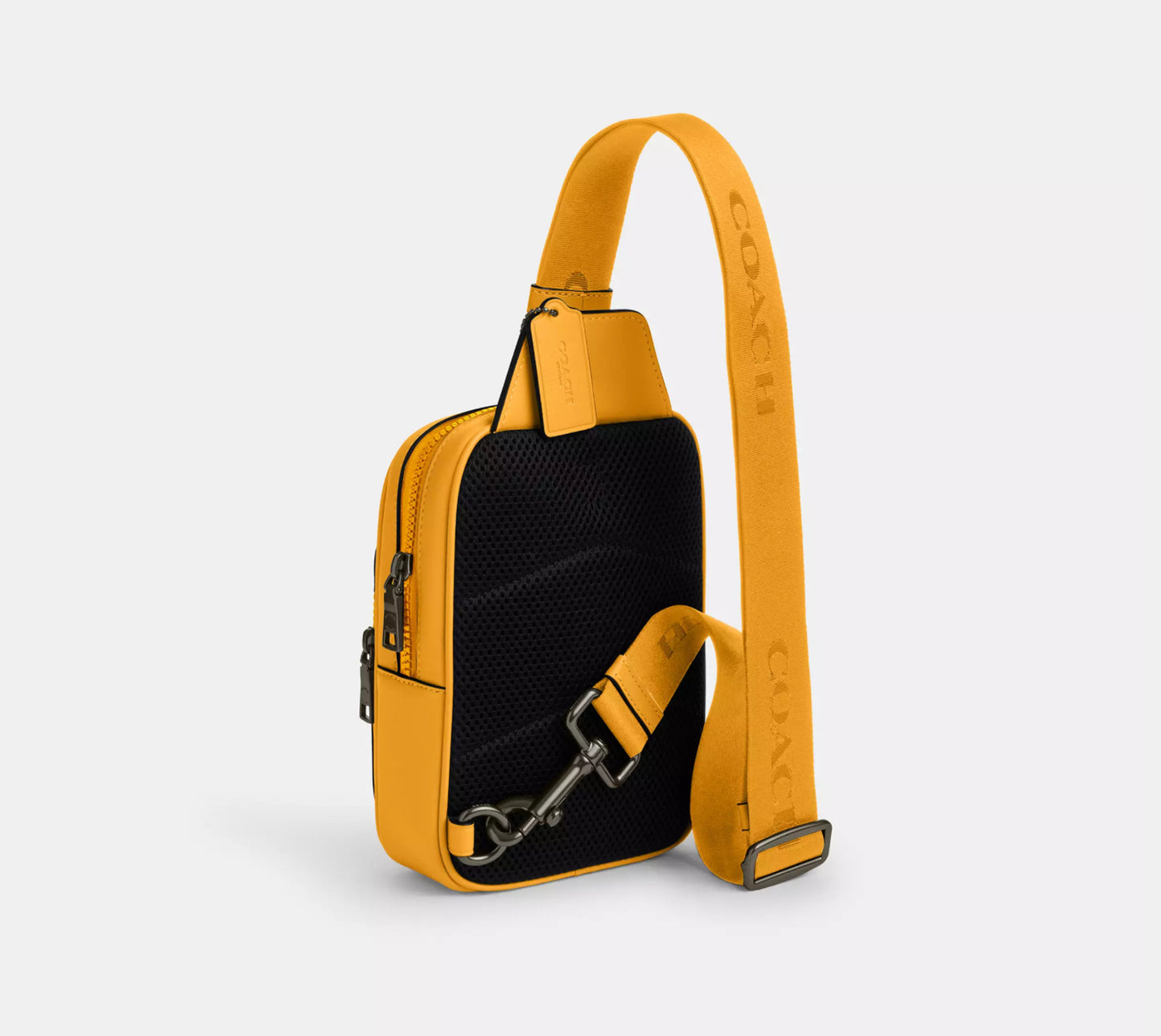 NWT Coach Men’s Racer Sling Pack In Smooth Calf Leather