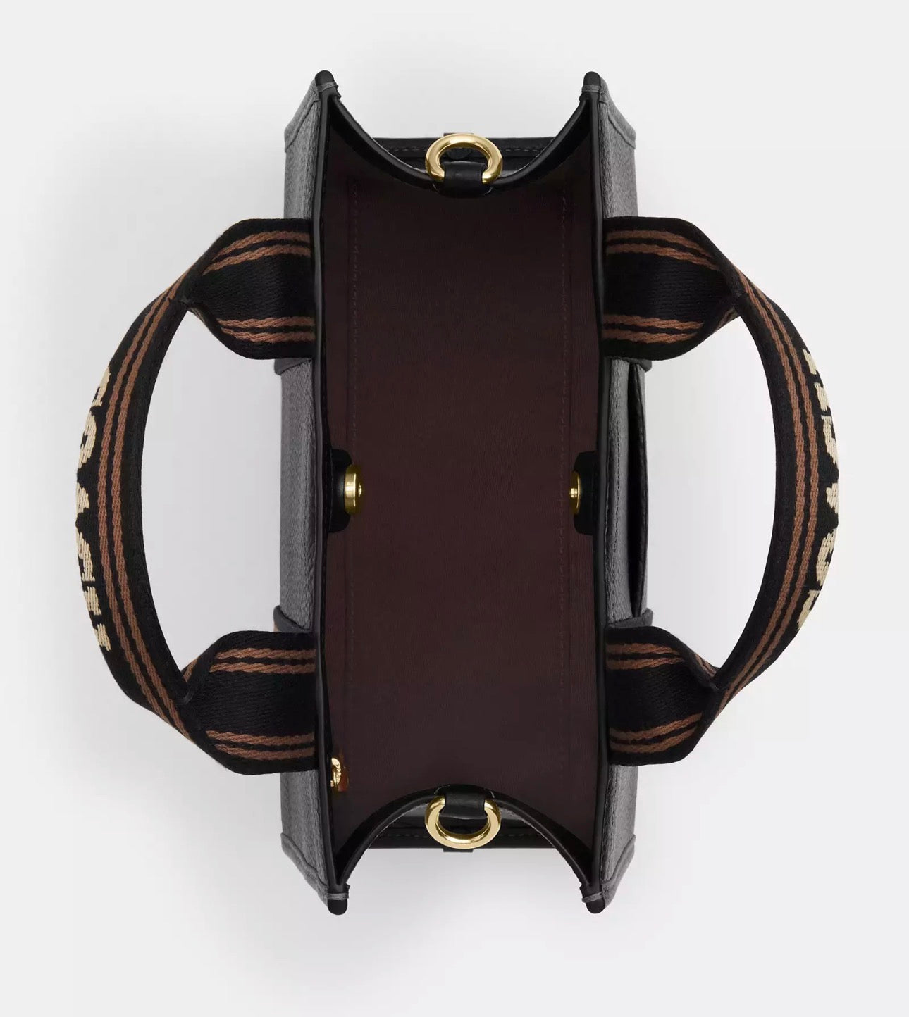 NWT Coach Leather Smith Tote Bag 24 in Black