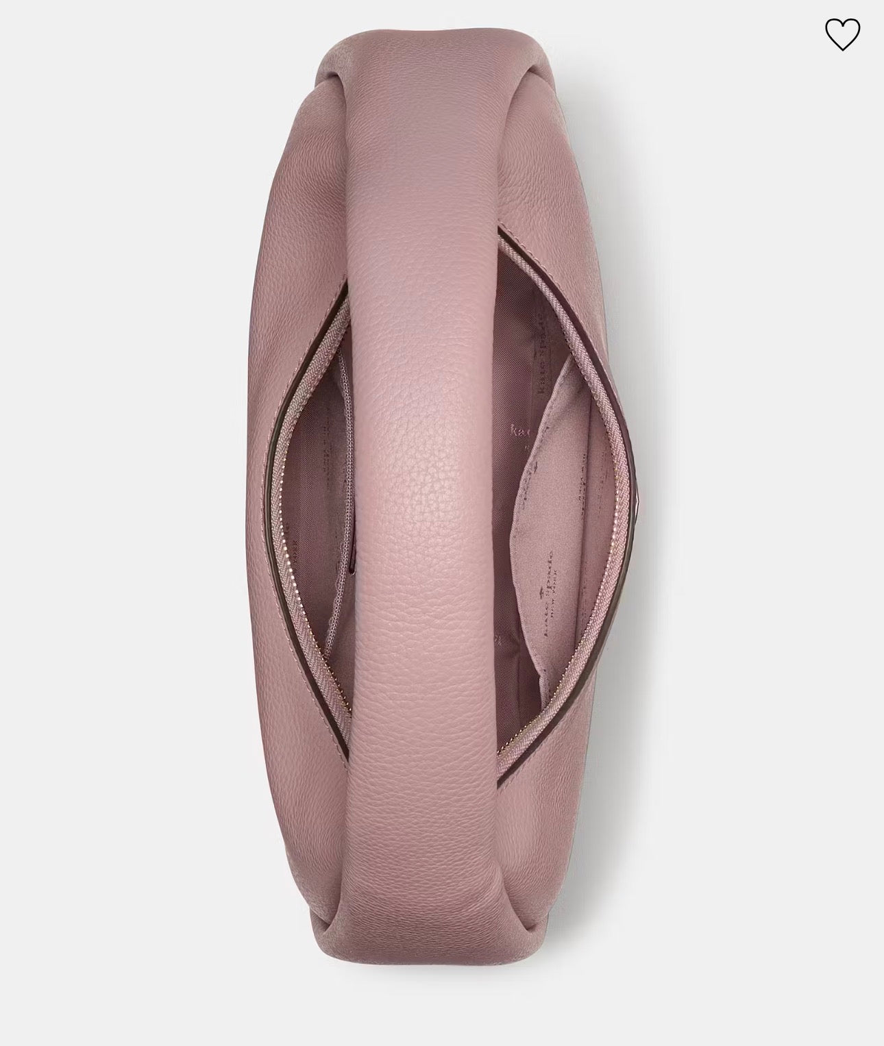 NWT Kate Spade Large Kayla Crescent Leather Shoulder Bag