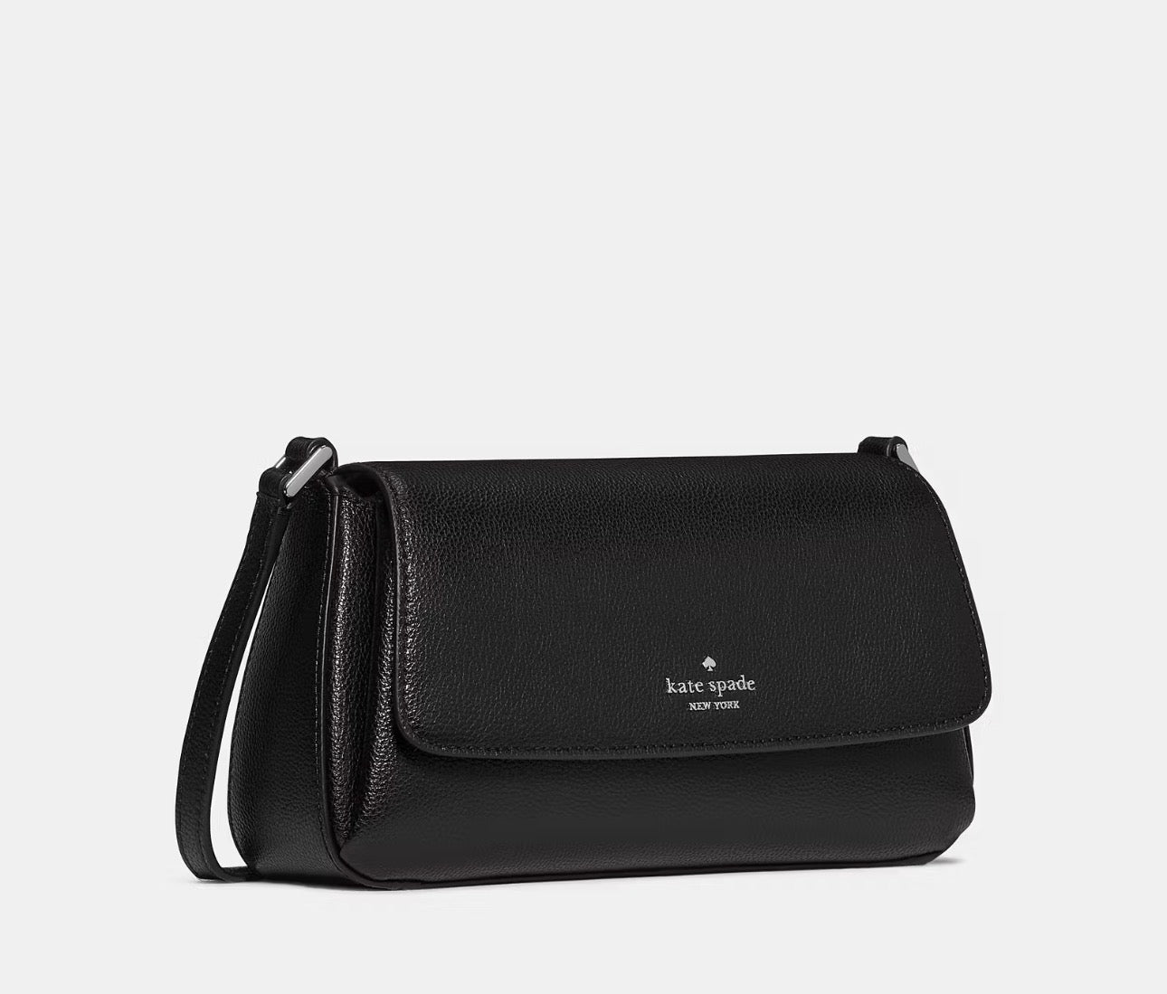 NWT Kate Spade Sutton Mini Crossbody Leather Bag In Black