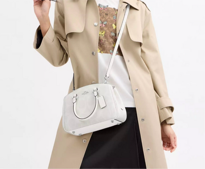 NWT Coach Savannah Small Carryall  Bag In Signature Canvas