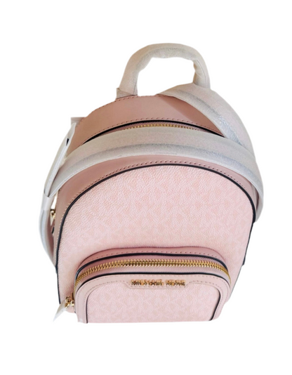 NWT Michael Kors Jaycee XS Convertible Zip Pocket Backpack In Blush