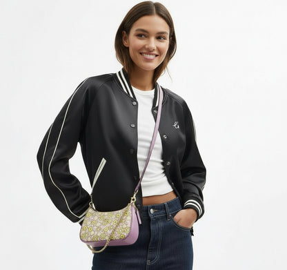 NWT Teri Mini Crossbody Bag With Floral Print