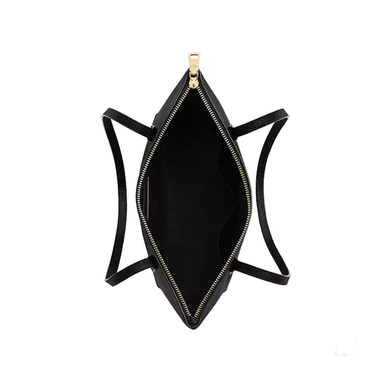 NWT Coach Fiona Zip Tote In Leather Gold/Black