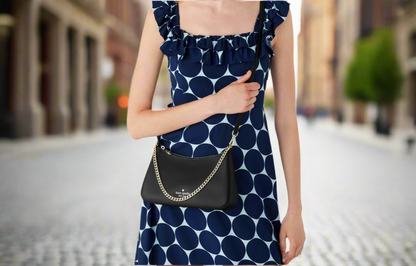 NWT Kate Spade Margot Convertible
Crossbody Leather Bag In Black