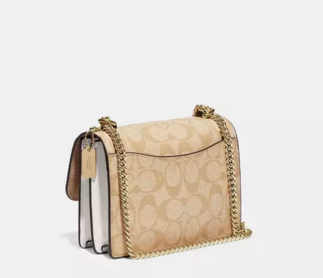 Coach Mini Klare Crossbody In Signature Canvas & Leather